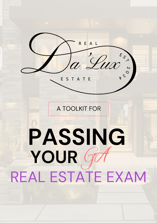 R.D.E. GA Real Estate Exam ToolKit